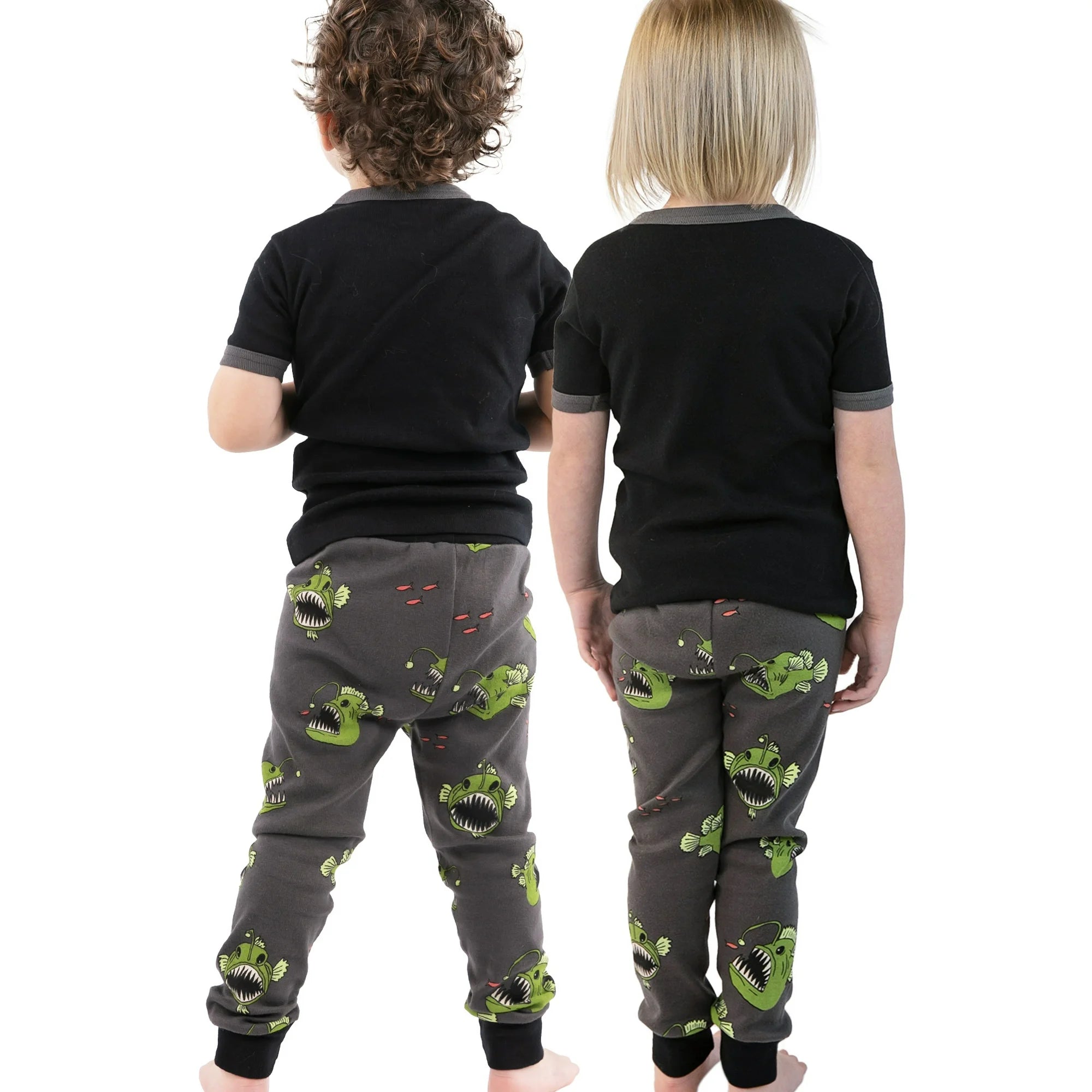 Angler Fish Kid Short Sleeve Set