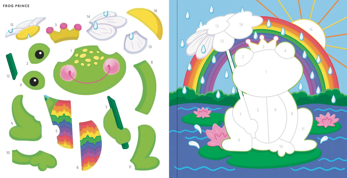 My First Color-By-Sticker Book -- Rainbow Magic