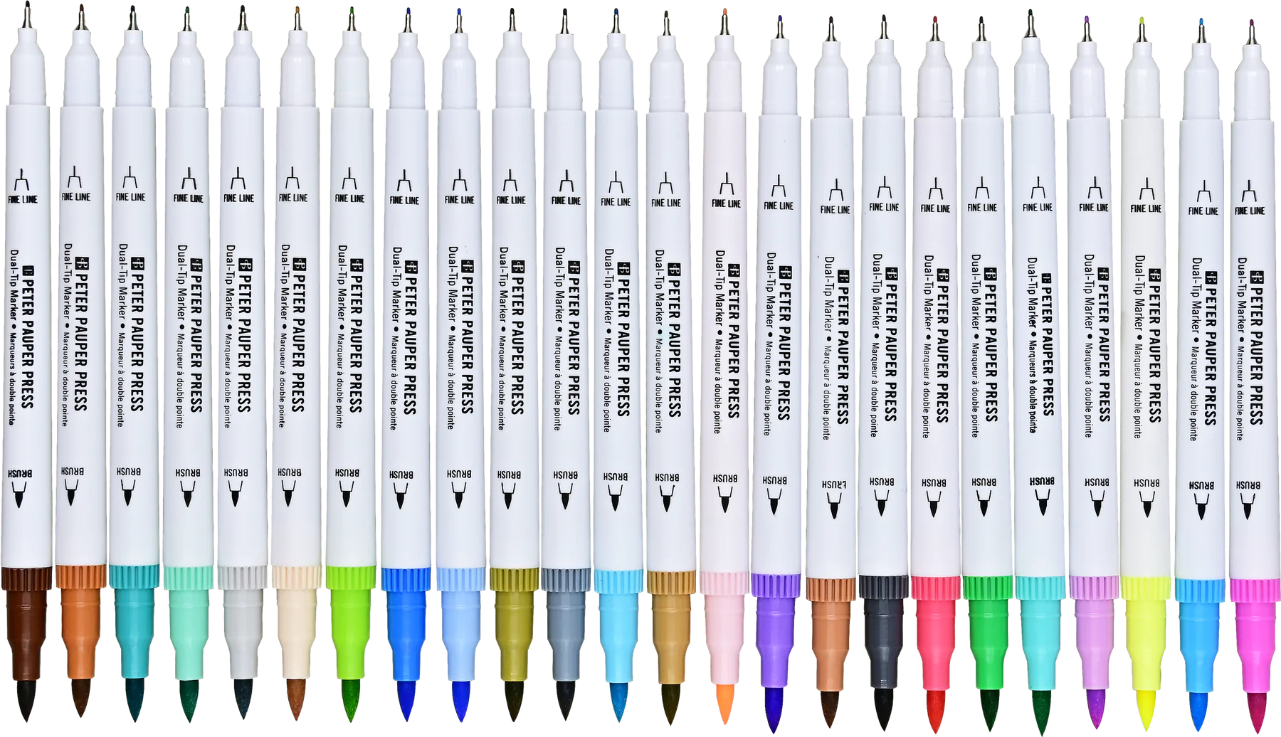 Studio Series Dual-Tip Pastel Markers (Set of 24)