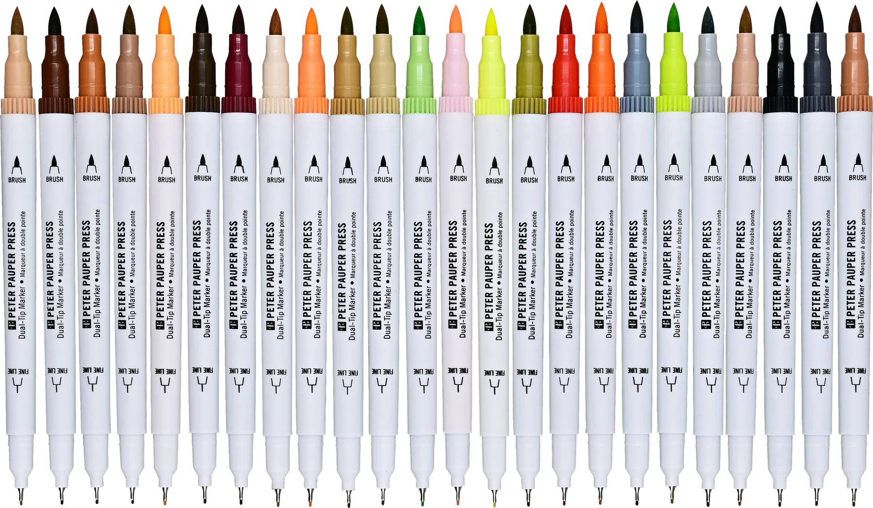Studio Series Dual-Tip Skin Tone Markers (Set of 24)