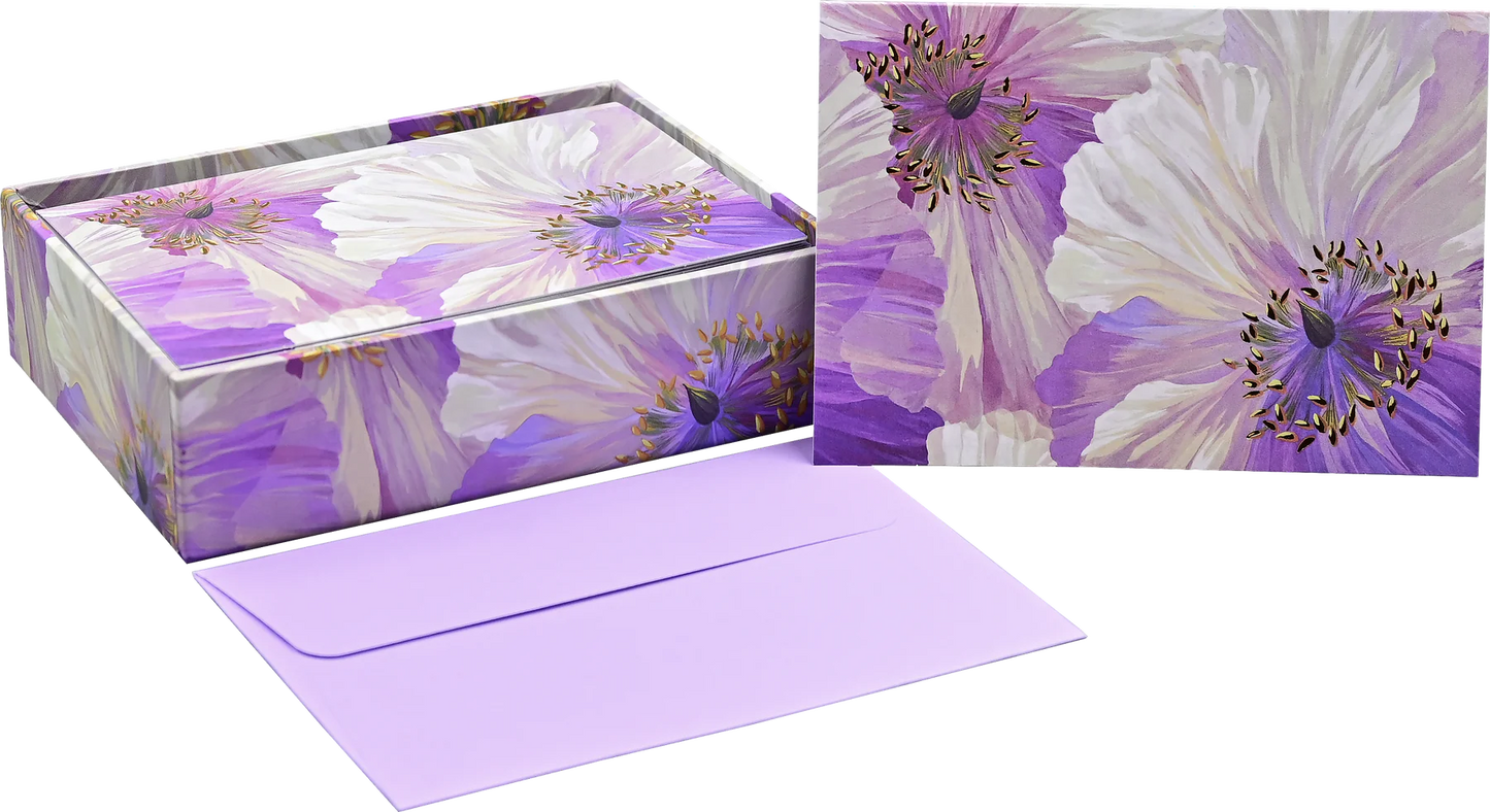 Poppies in Bloom Note Cards