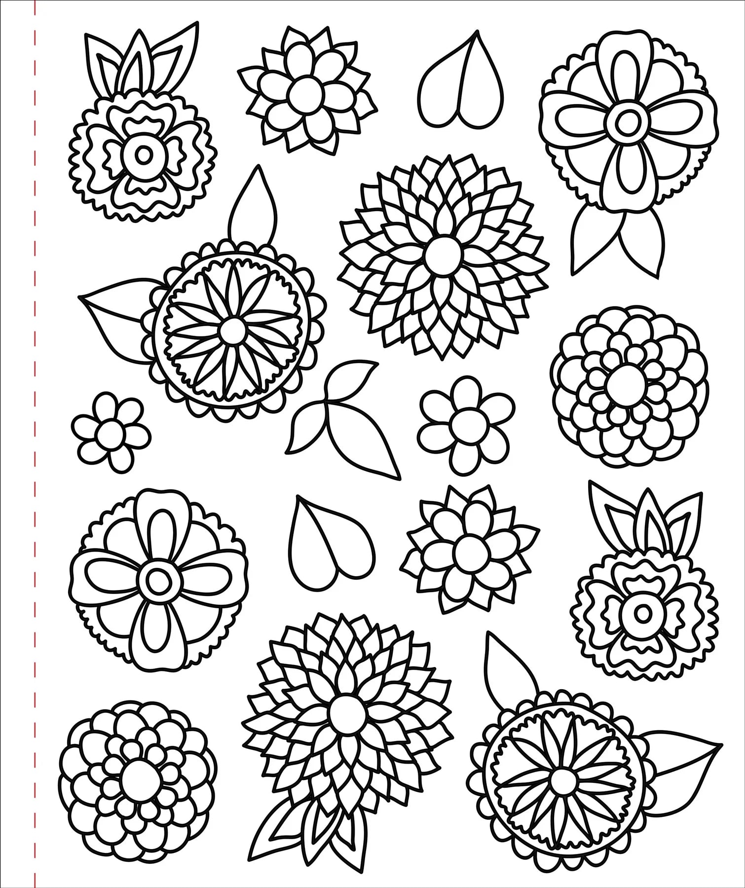 Large Print Coloring Book - Color Me Calm