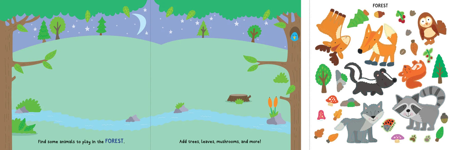 My First Sticker Book -- Animals