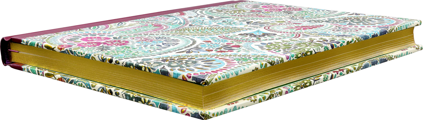 Watercolor Paisley Journal