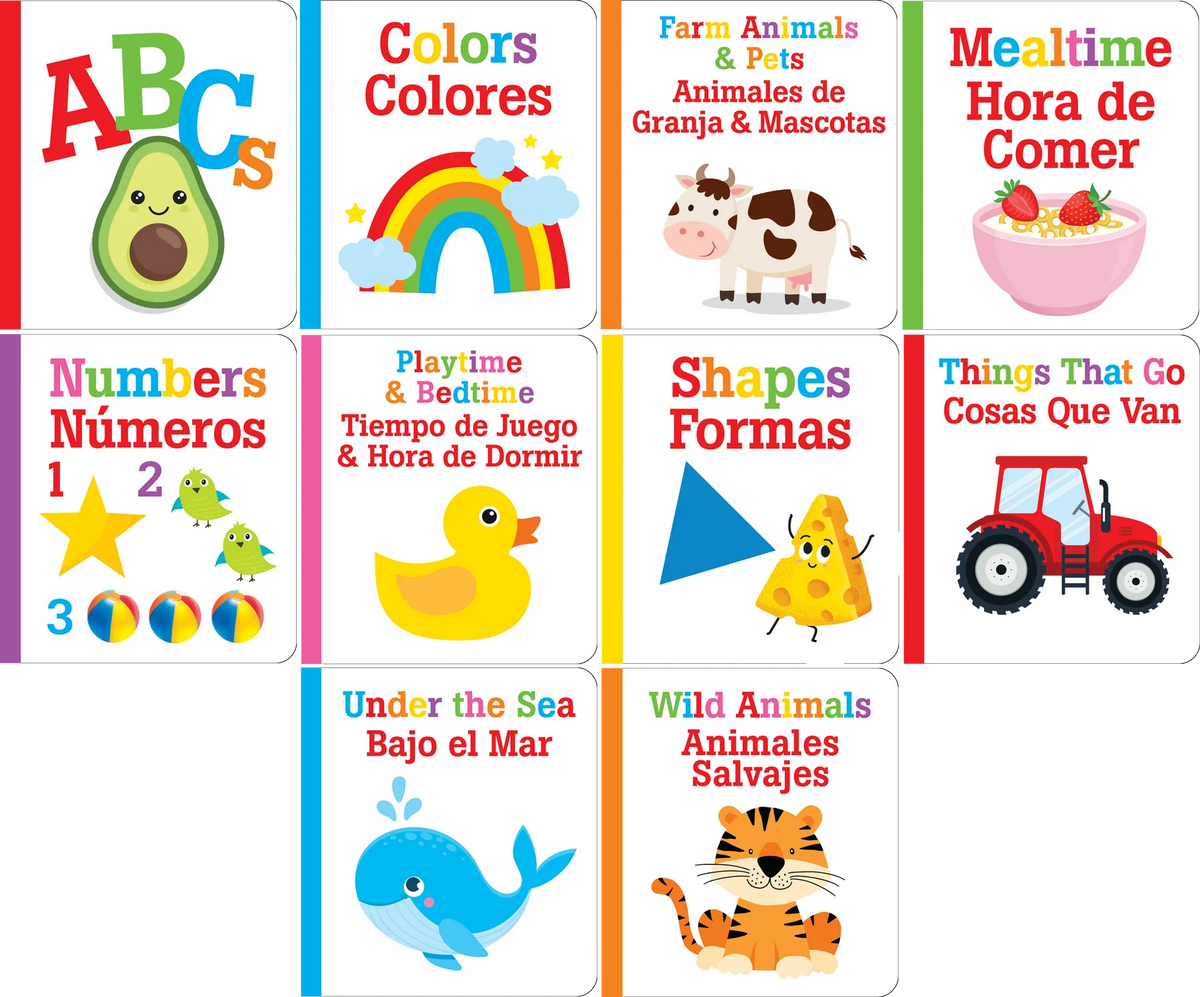 My Little Library of Bilingual Board Books