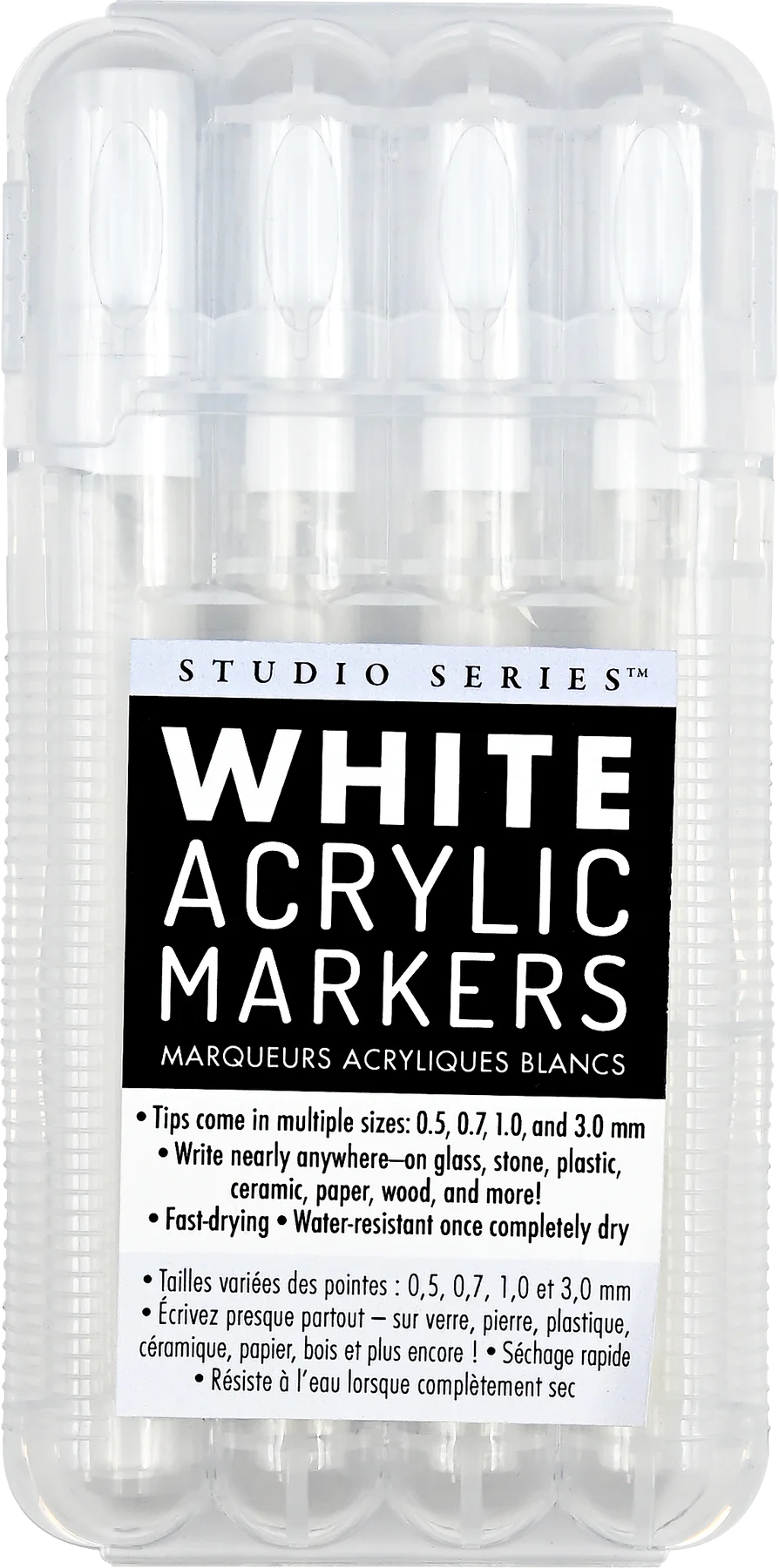 Studio Series White Acrylic Markers