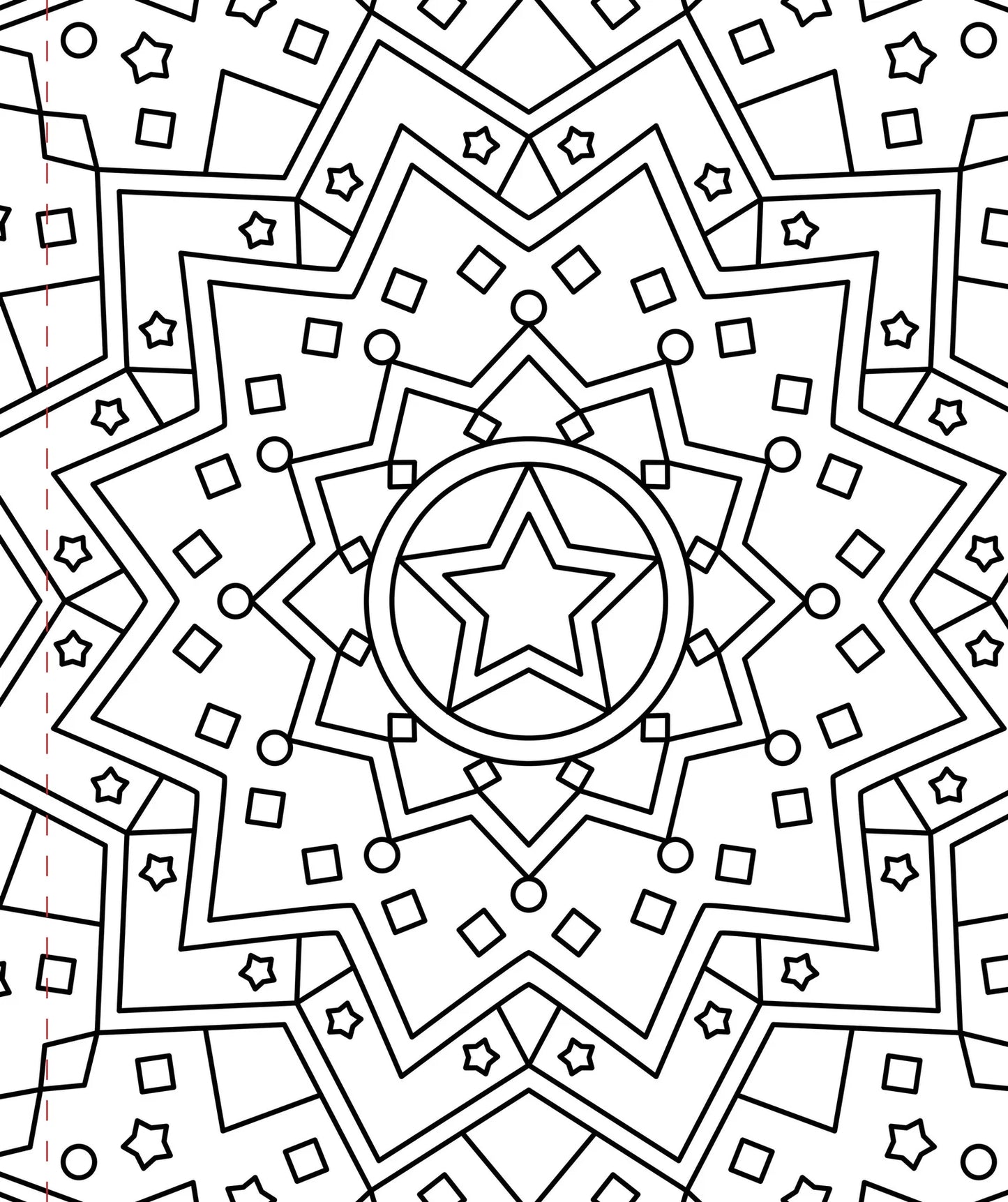 Large Print Coloring Book - Mindfulness