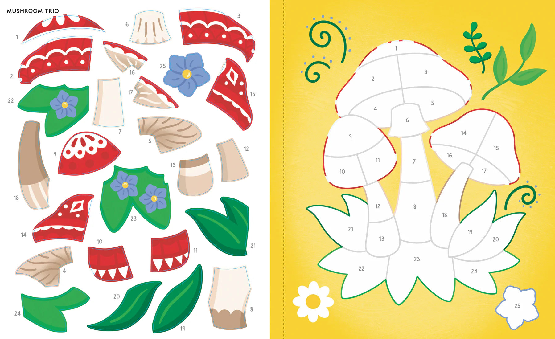 Large Print Color-by-Sticker Book: Mindfulness