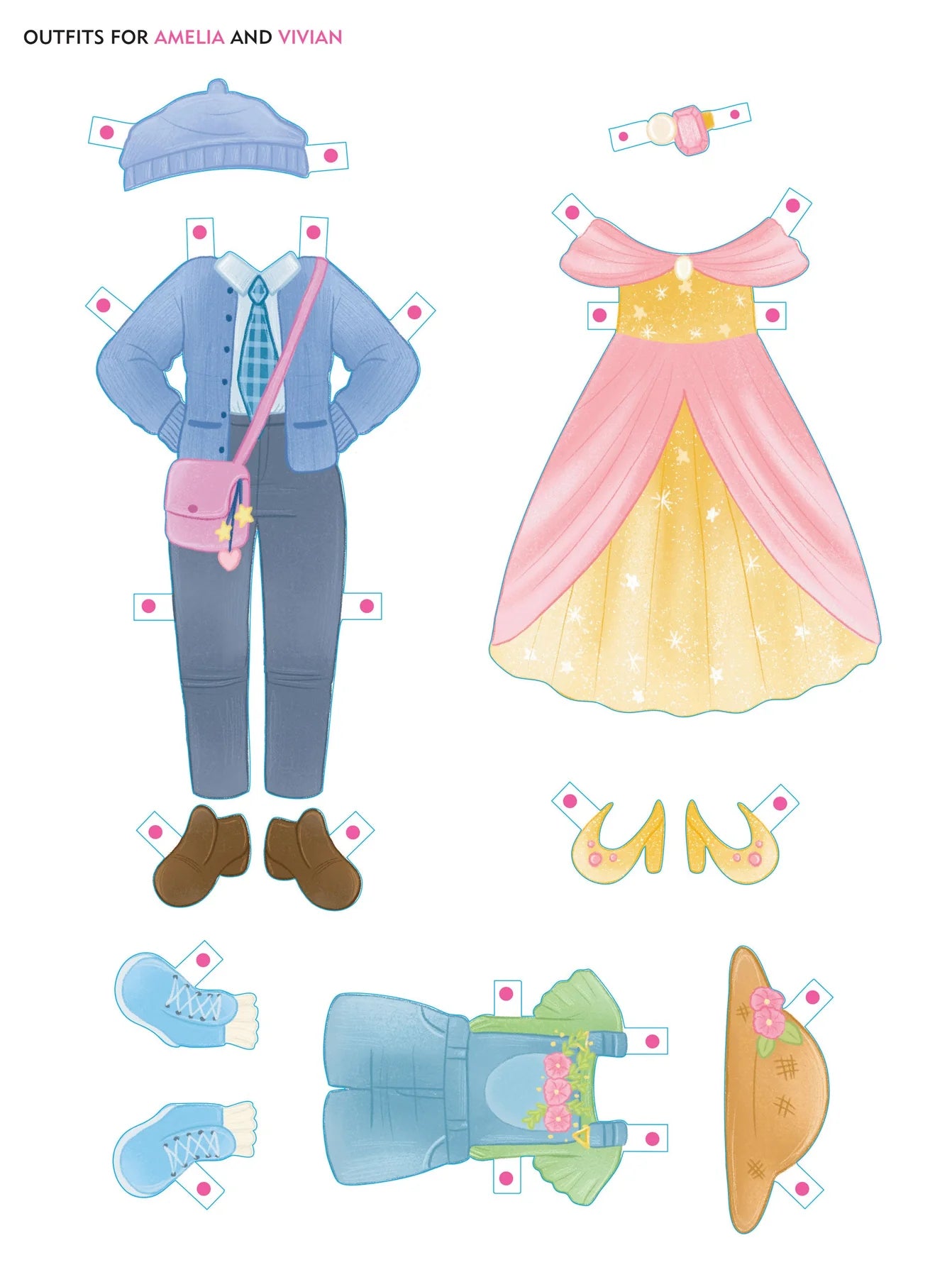 Classic Keepsake Paper Dolls - Fashionistas