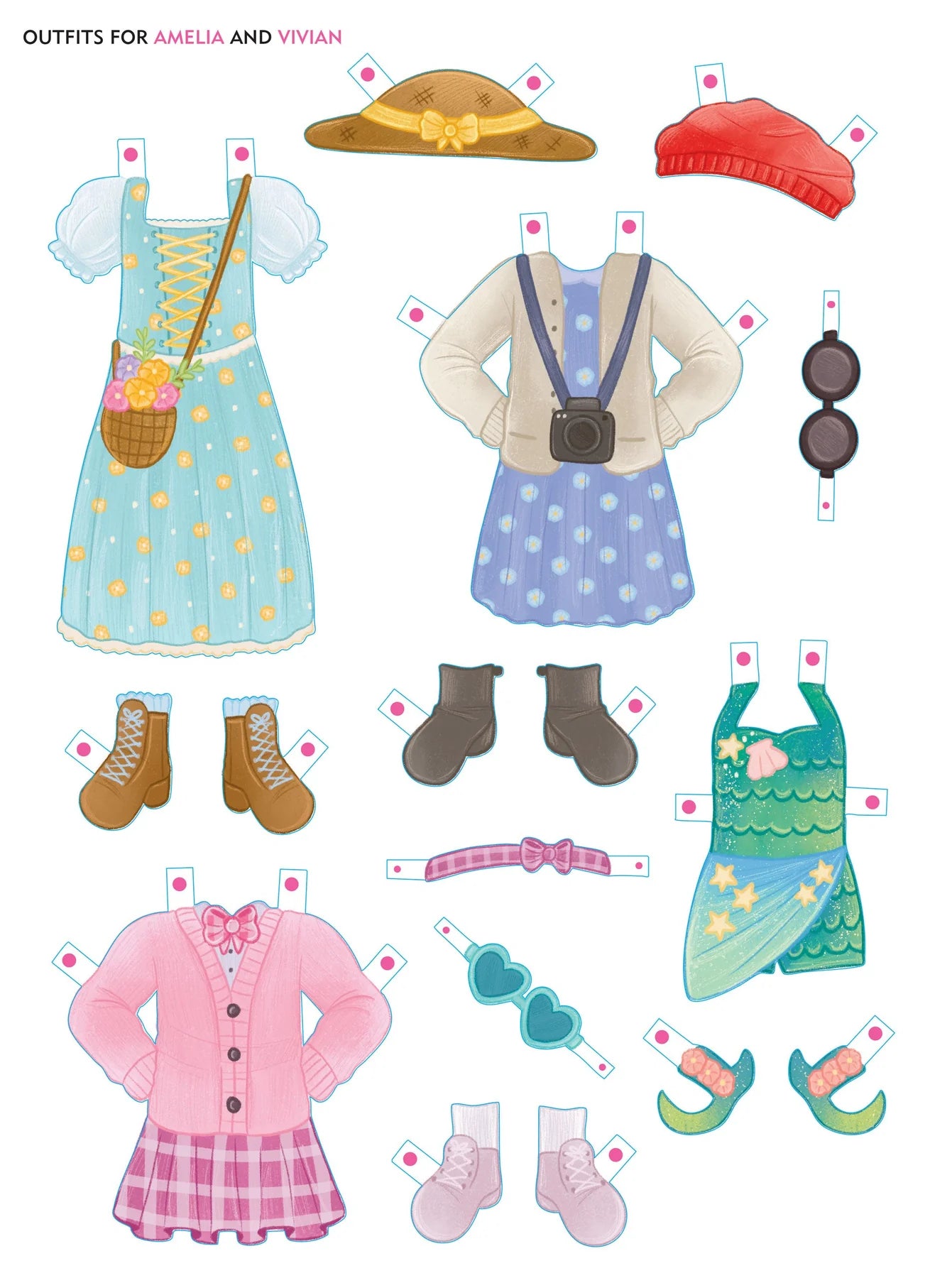 Classic Keepsake Paper Dolls - Fashionistas