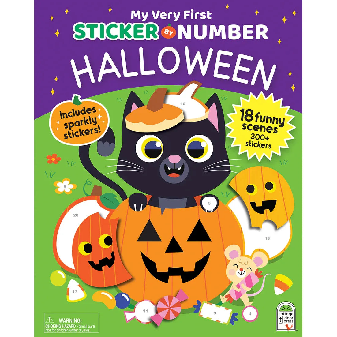 My Very First Sticker by Number Halloween