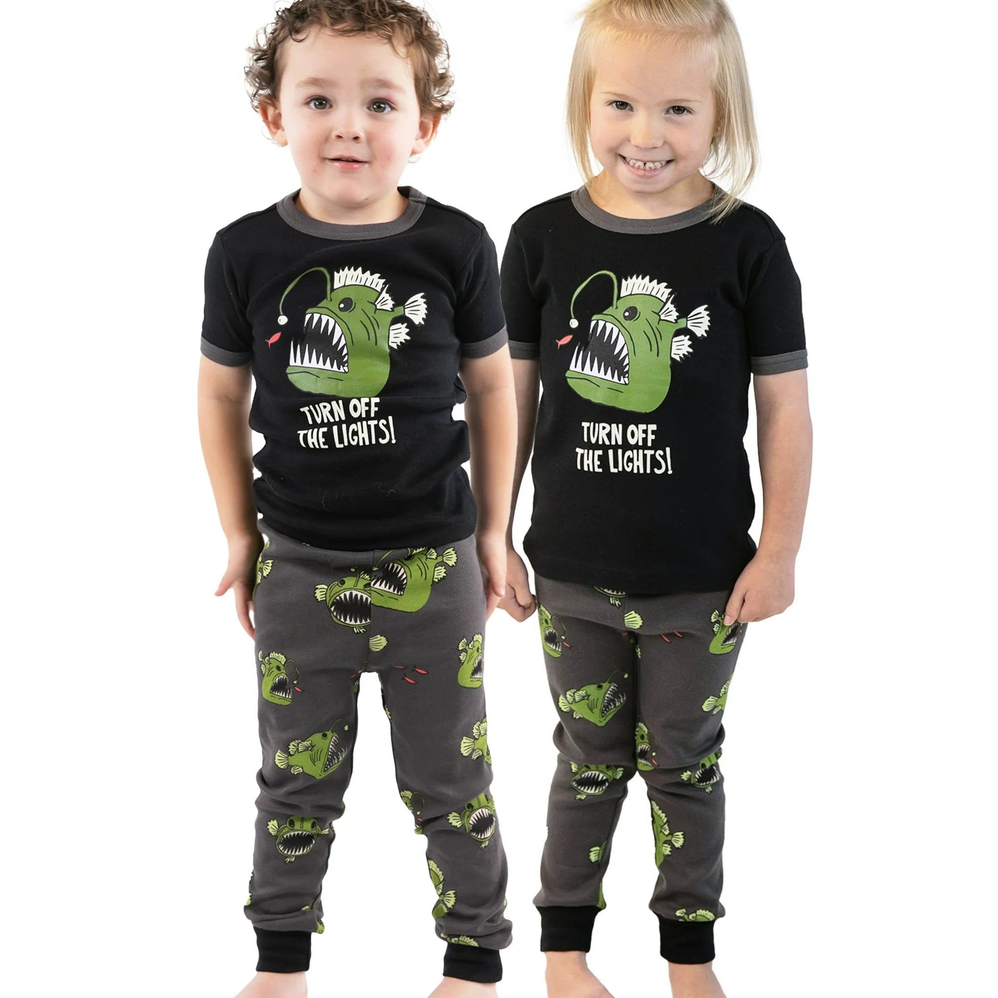 Angler Fish Kid Short Sleeve Set