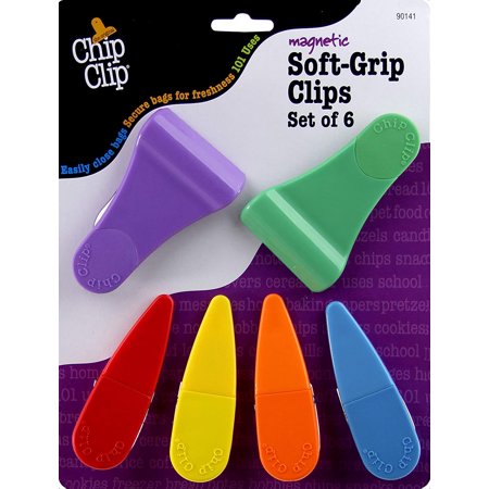 Set of 6 Soft  Grip Clips Combo