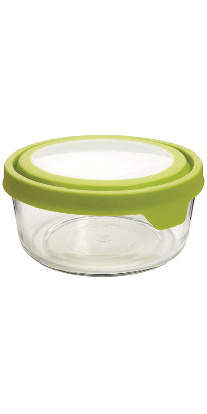 1cup Round Glass True Seal Food Storage Container
