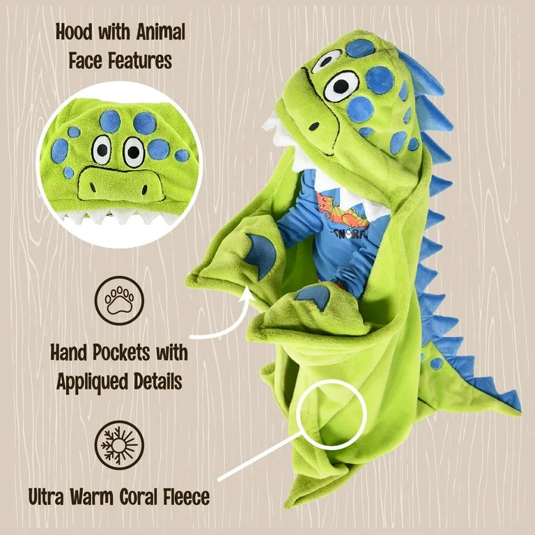 Dinosaur Critter Blanket