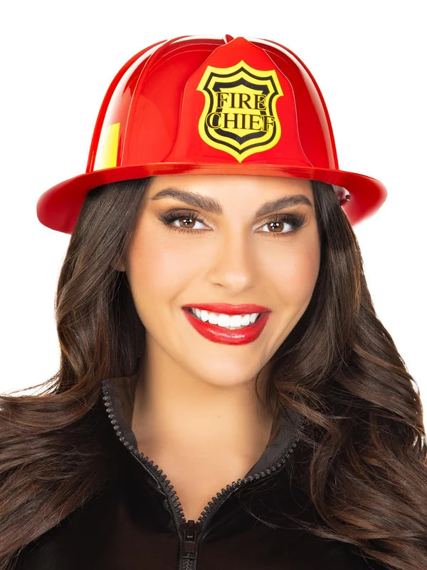 FIREMANS HAT O/S RED