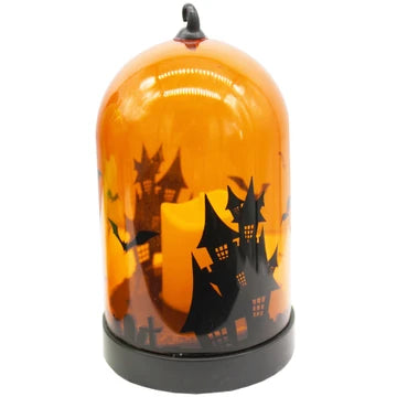 Light-Up LED Halloween Decorative Plastic Cloche