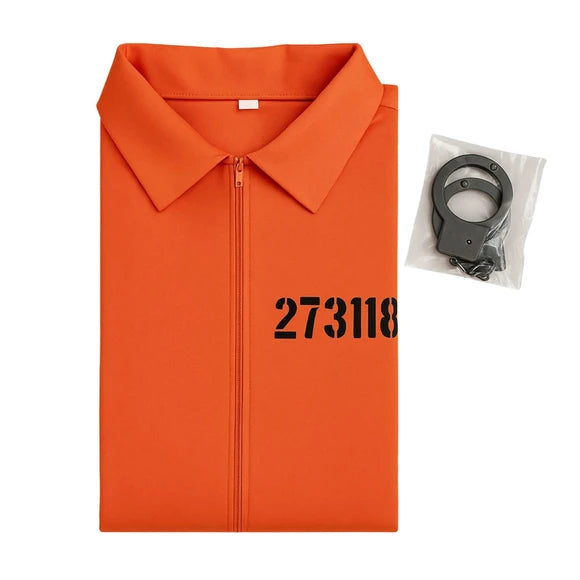 Orange Prisoner Jumpsuit