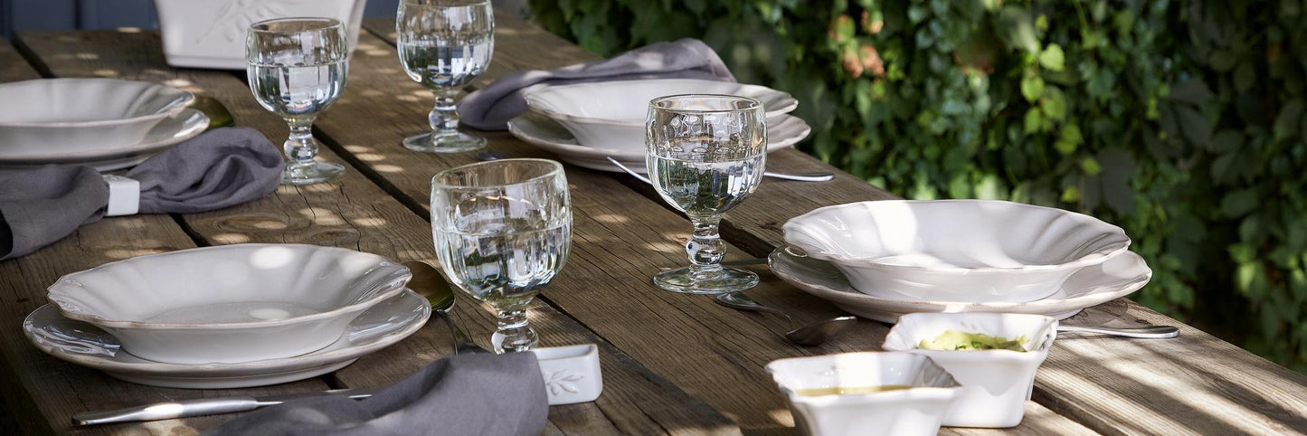Salad/Dessert Plate, Alentejo White 8.5"