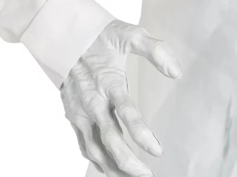 6 FT Life-Size Animated Light-Up Shaking Talking Doctor Standing Halloween Decoration