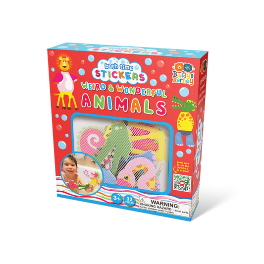 Bath Time Stickers Weird and Wonderful Animals