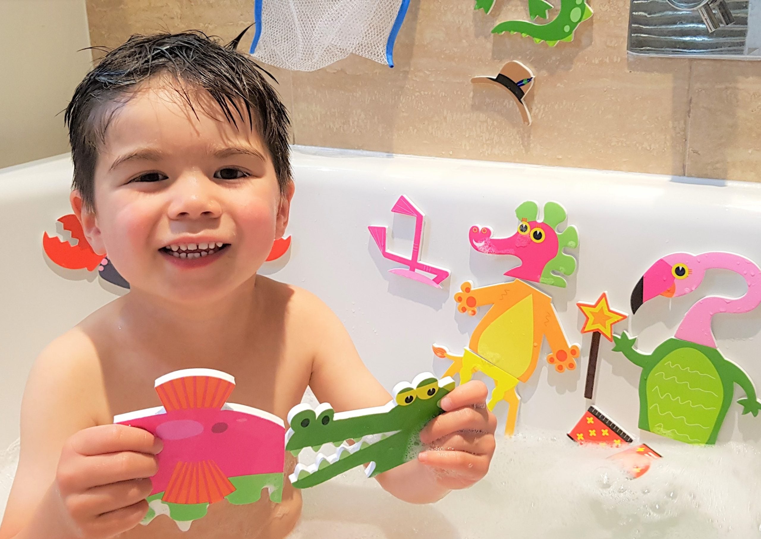 Bath Time Stickers Weird and Wonderful Animals