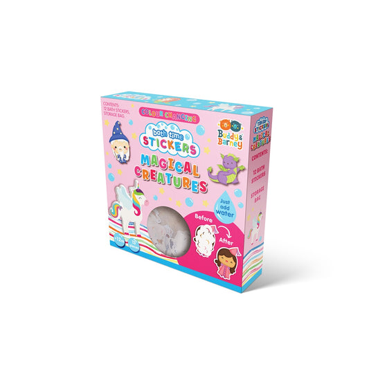 Colour Changing Bath Stickers Magical Creatures