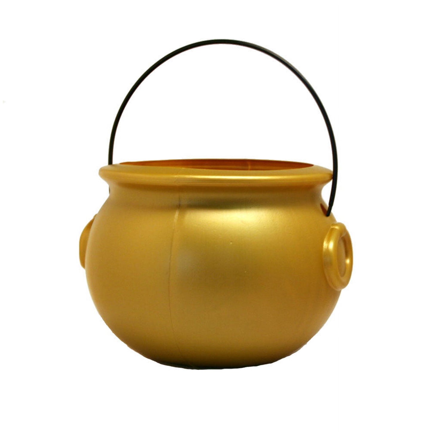 8" Gold Cauldron