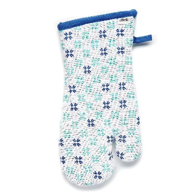 Bloom Oven Mitt Blueberry