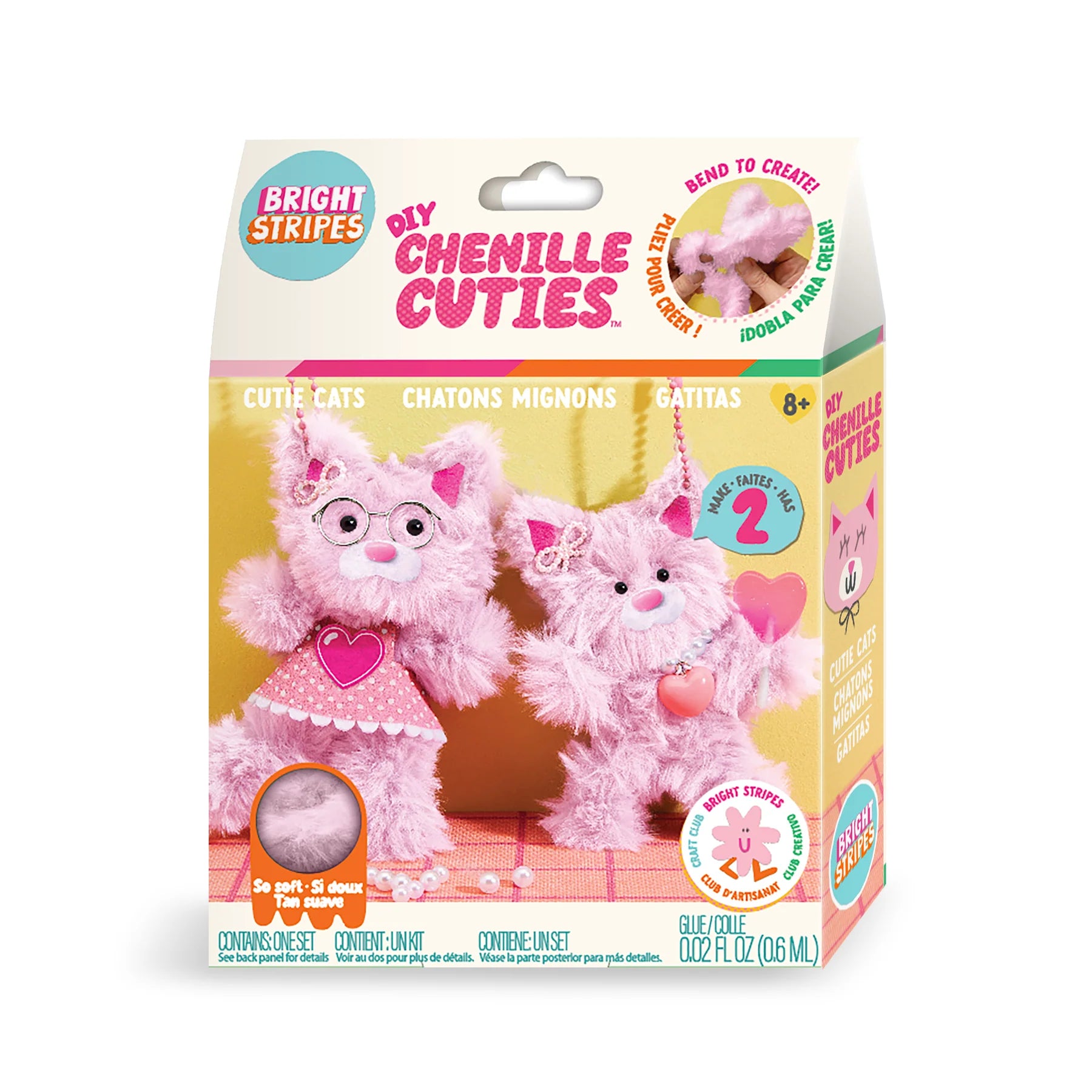 DIY Chenille Cuties- Cutie Cats