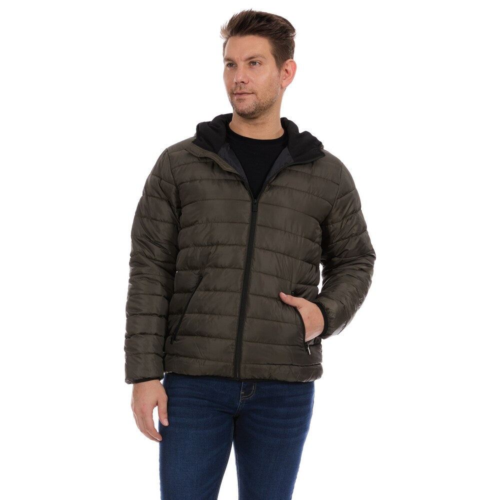 Faux Packable Jacket Timber