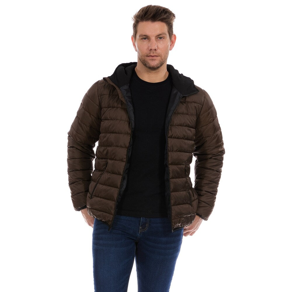 Faux Packable Jacket Timber