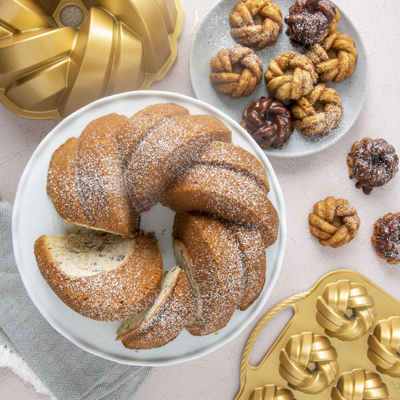 Braided Mini Bundt Pan