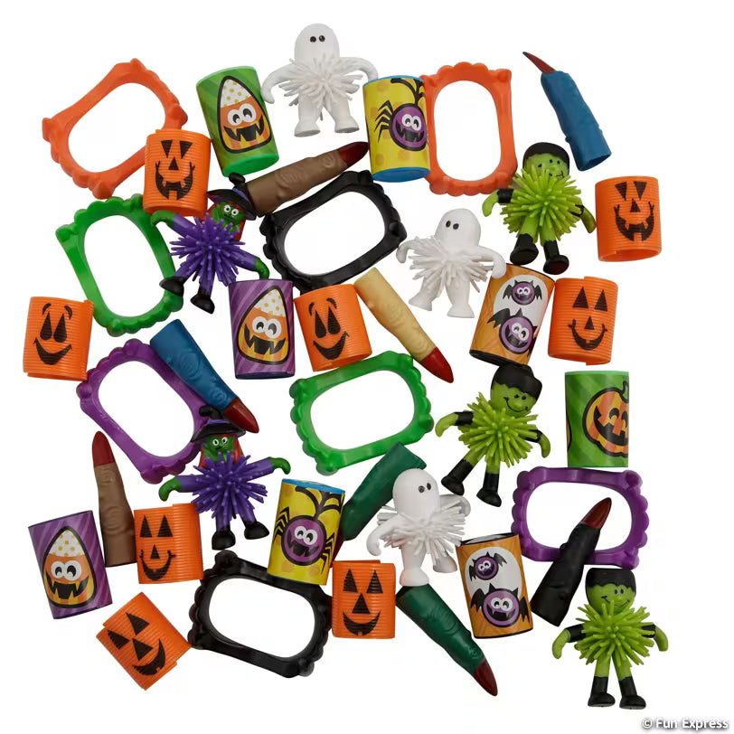 Bulk Halloween Novelty Toy Assortment PDQ