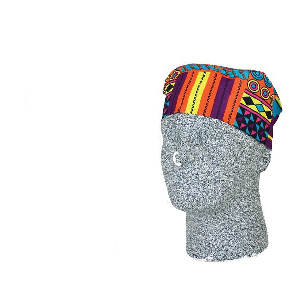 African Print Hat  - B