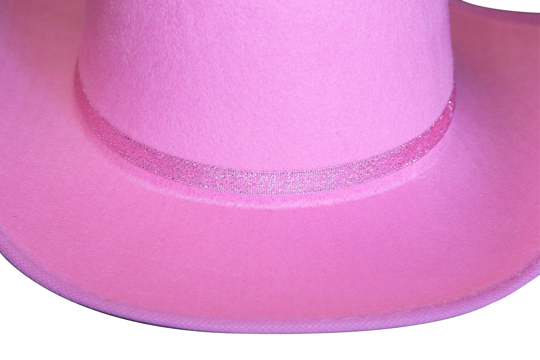 Jr. Cowboy Hat (Pink) Sparkle Ribbon with Bandanna