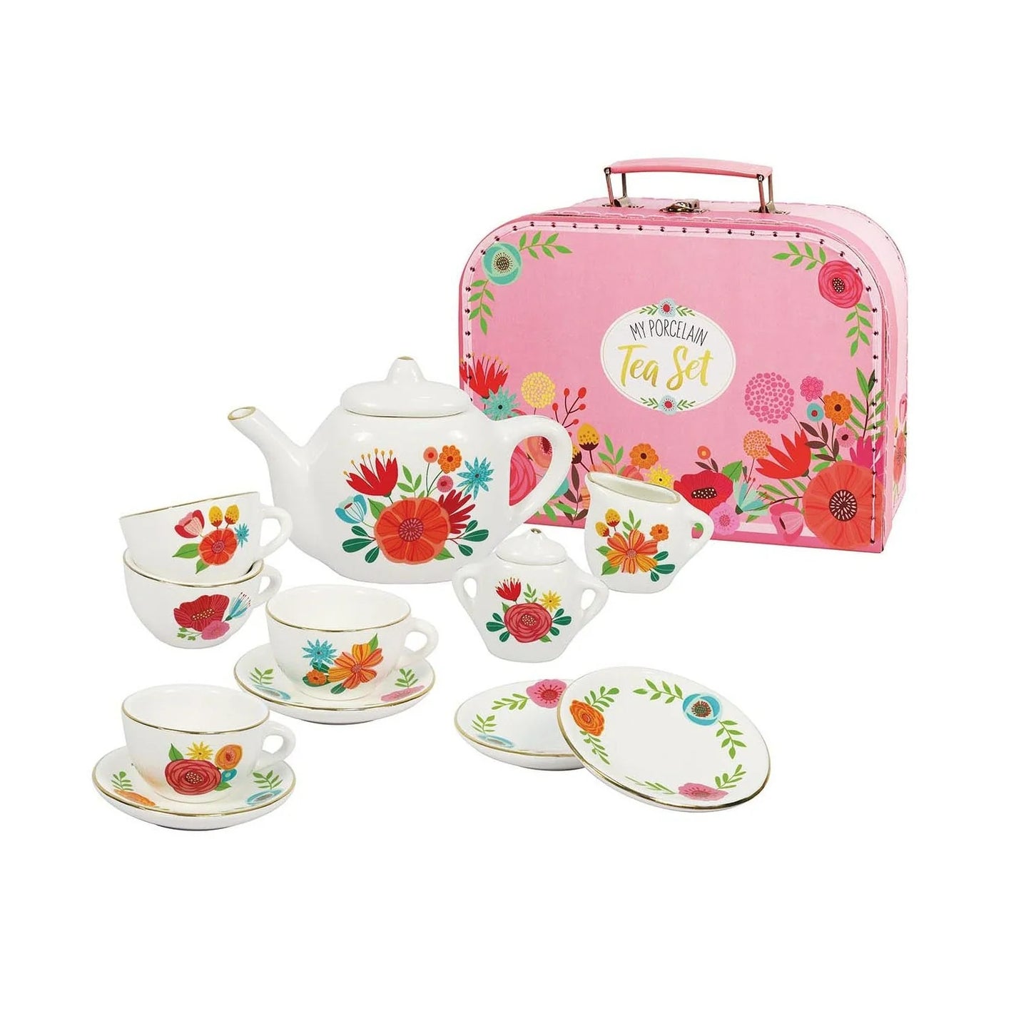 My Porcelain Tea Set with Carry Case