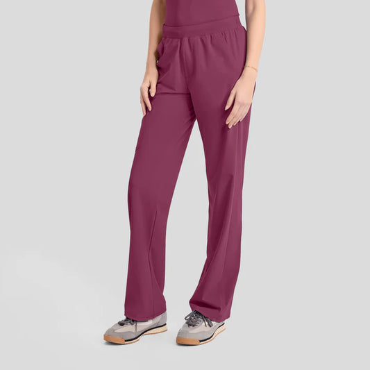 Straight Leg Pant Wine