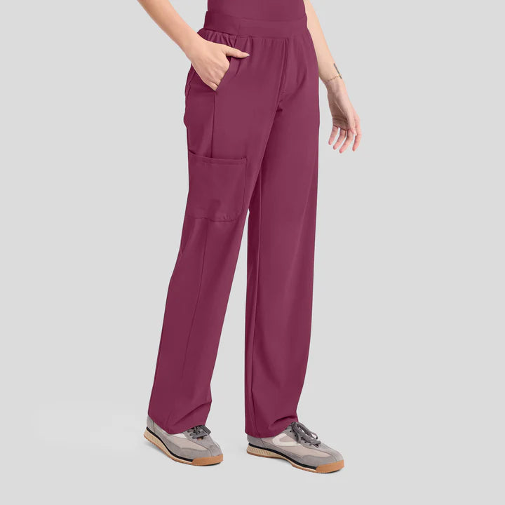 Straight Leg Pant Wine