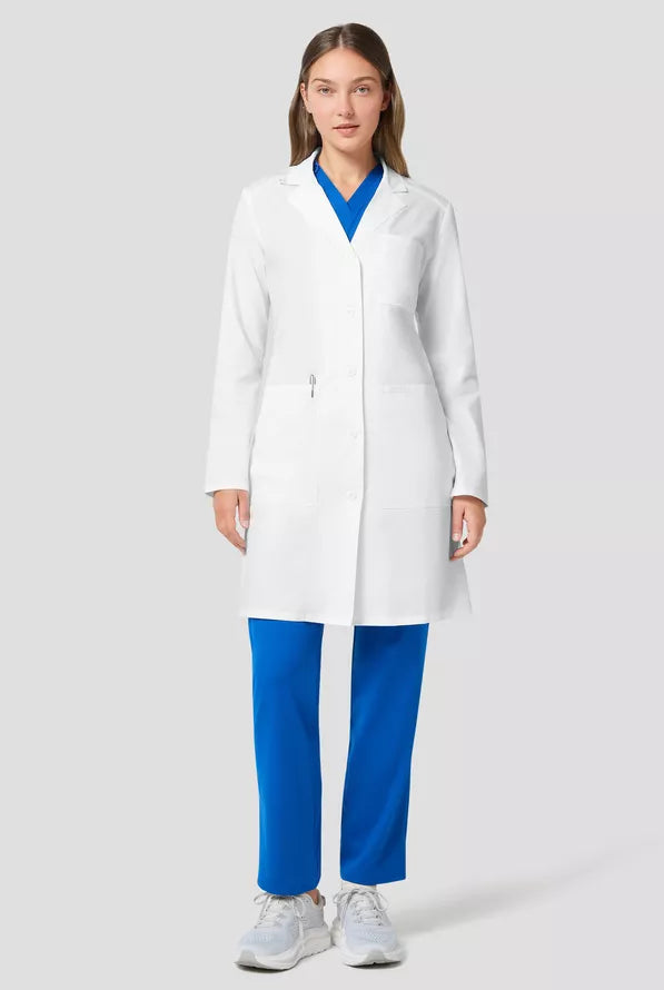 37" Lab Coat White
