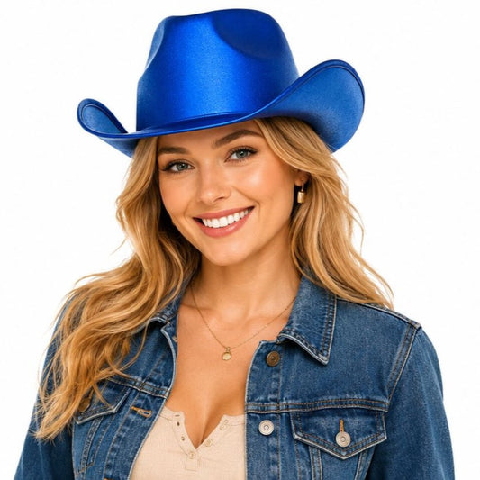 Blue Cowboy Hat