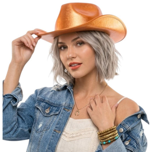 Orange Cowboy Hat