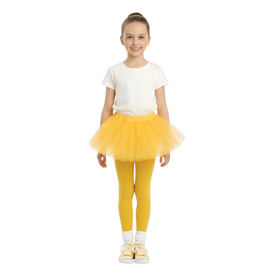 Yellow Child Footless Tights
