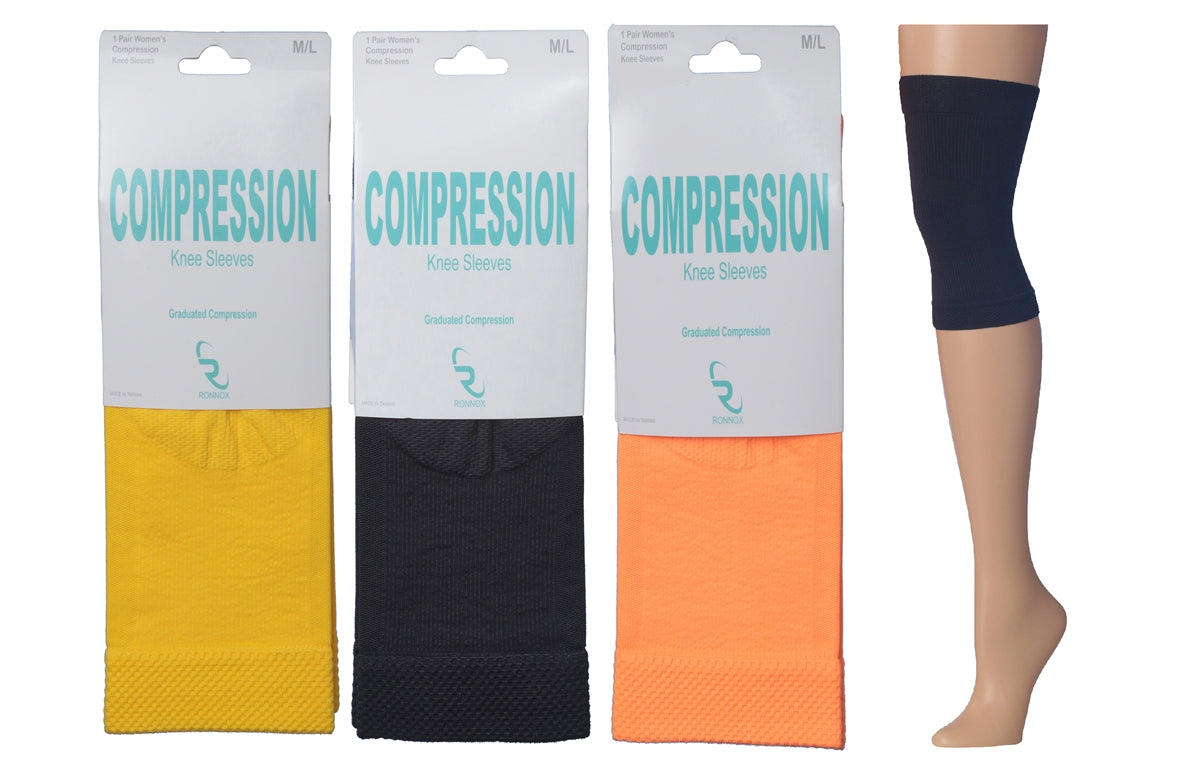 Women's Single Pack Compression Knee Sleeves