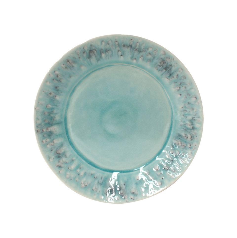 Plato llano, azul Madeira 28 cm