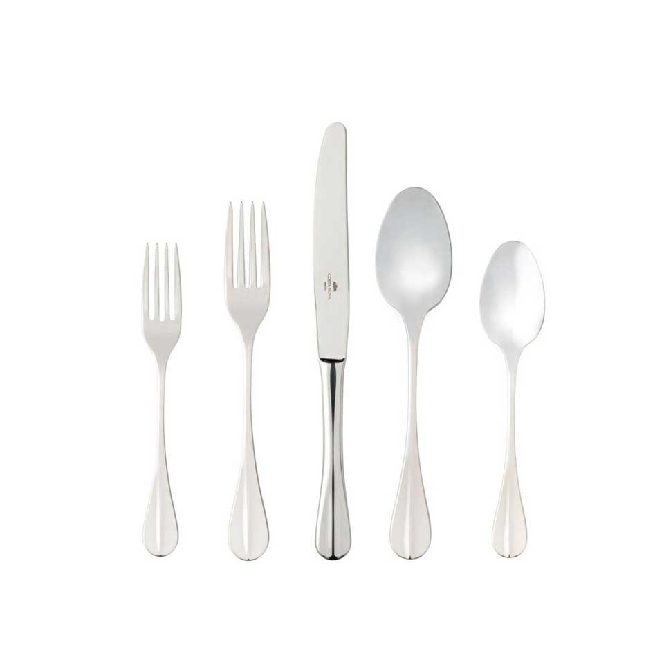 Flatware 5 pieces, Polished