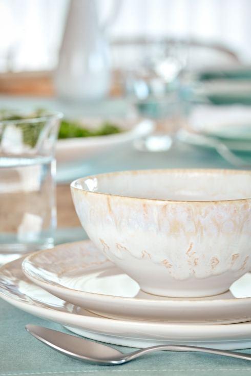 Salad Plate, Toarmina White 9"