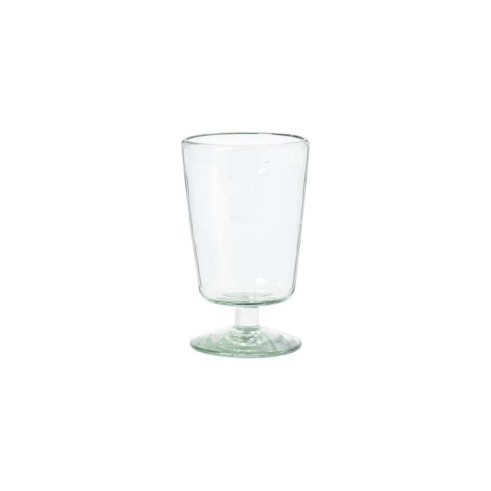 Recycled wine glass, 12oz Margarida Green