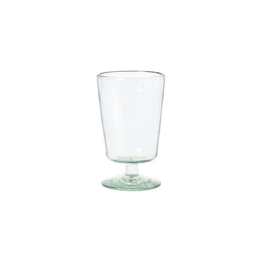 Recycled wine glass, 12oz Margarida Green
