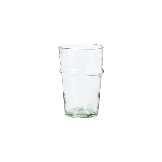 Recycled Tall glass Tumbler , 18oz Marisa Green